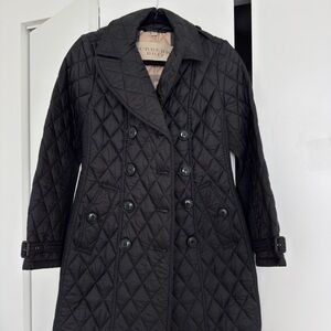 Burberry Black Quilted Jacket